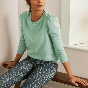 Boden puff sleeve sweatshirt